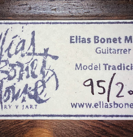 2021 Elias Bonet CD/HR