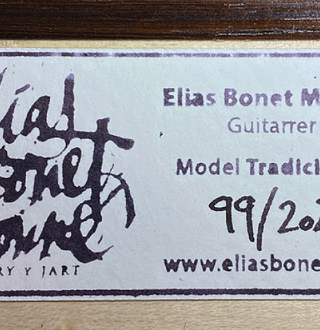 2021 Elias Bonet SP/MP