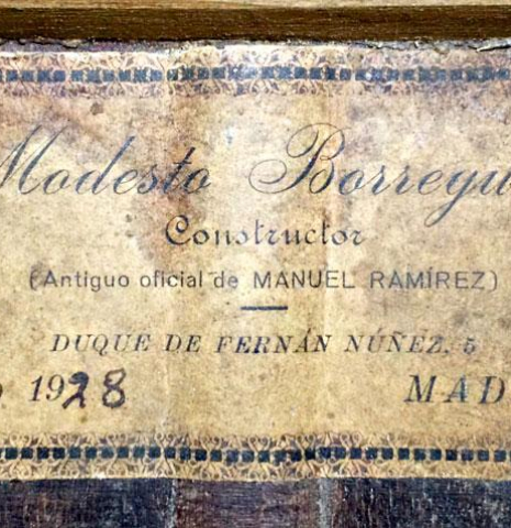 1928 Modesto Borreguero SP/MH