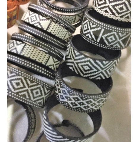 Woven crafts of the Zenú native American culture in the Colombian Caribbean region