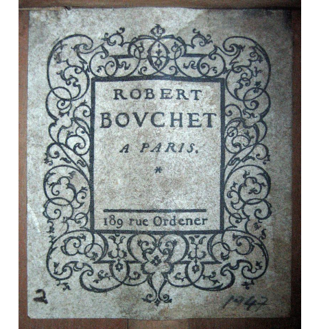 1947 Robert Bouchet SP/FW