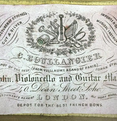 c. 1860 Charles Boullangier SP/MP
