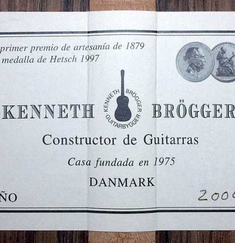 2004 Kenneth Brogger SP/CSAR