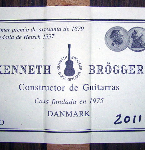 2011 Kenneth Brogger SP/CSAR