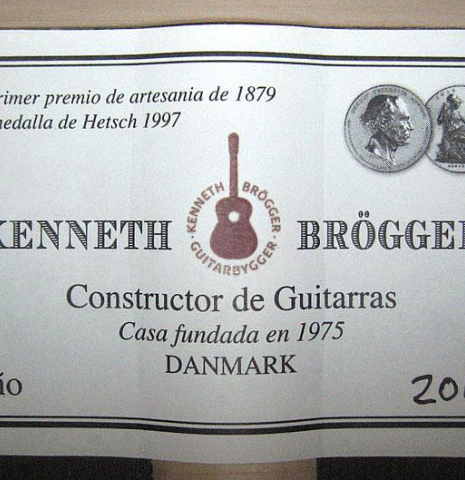 2014 Kenneth Brogger "Stradivarius" SP/CSAR