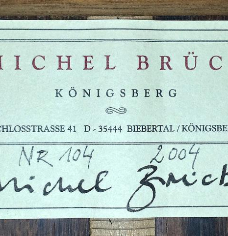 2004 Michel Bruck CD/CSAR