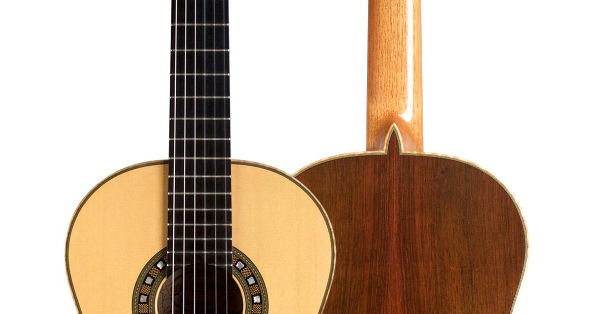 2007 Geza Burghardt "Grand Concert" SP/CSAR Guitar GSI