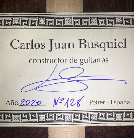 2020 Carlos Juan Busquiel CD/AR