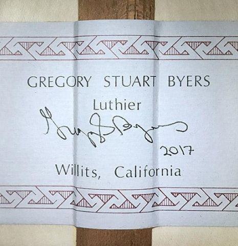 2017 Gregory Byers SP/MP