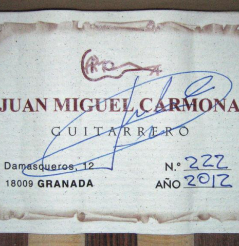 2012 Juan Miguel Carmona SP/CSAR