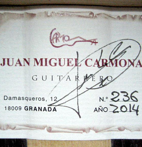 2014 Juan Miguel Carmona SP/CSAR