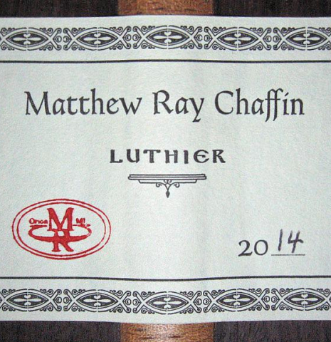 2014 Matthew Chaffin SP/IN