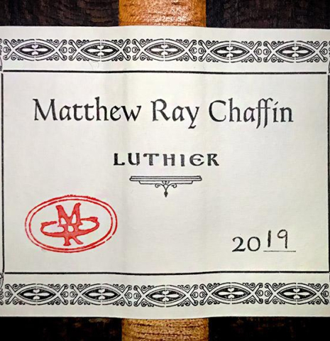 2019 Matthew Chaffin SP/ZR