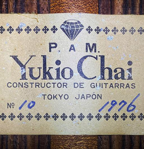 1976 Yukio Chai SP/IN (ex Fareed Haque)