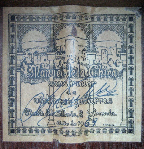 1969 Manuel de la Chica SP/MH
