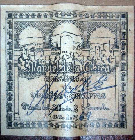 1969 Manuel de la Chica SP/MH