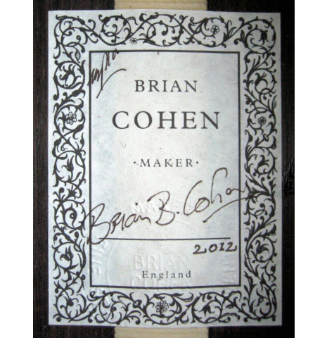 2012 Brian Cohen SP/IN