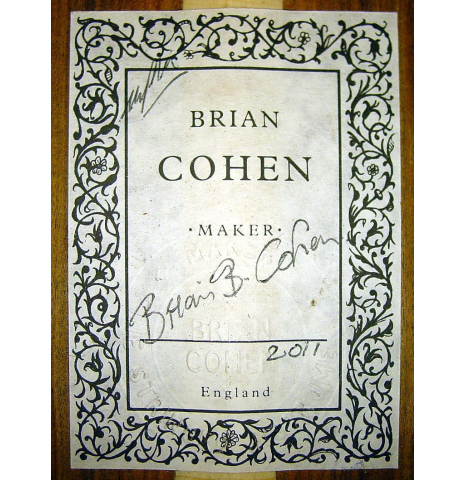 2011 Brian Cohen SP/PF