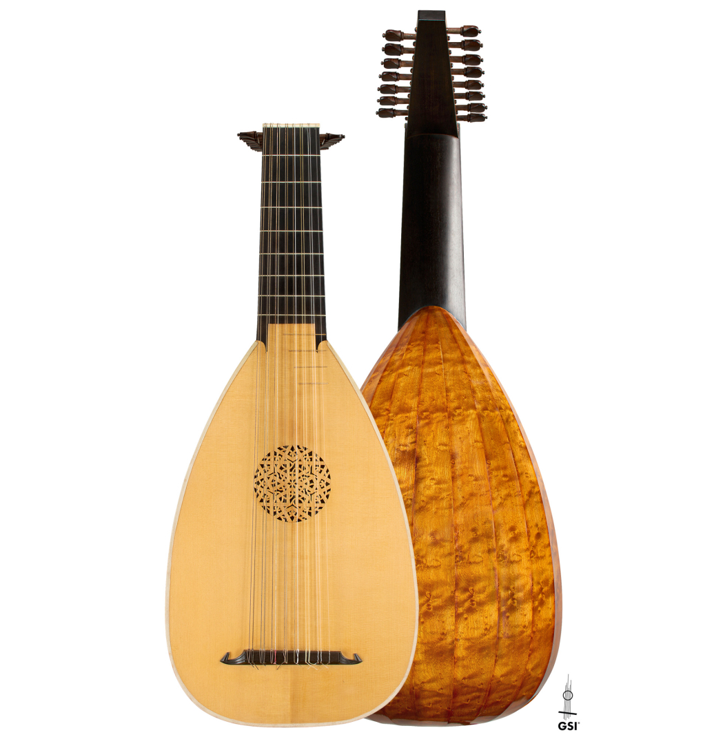 1997 Brian Cohen "8-Course Renaissance Lute" SP/MP