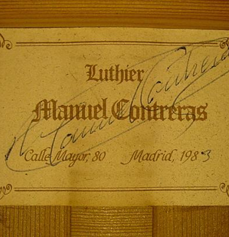 1983 Manuel Contreras "Double Top" SP/CSAR
