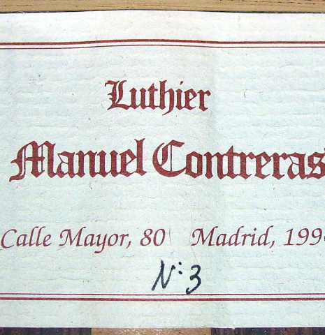 1990 Manuel Contreras "N-3" SP/IN