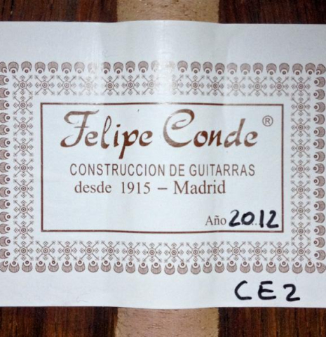 2012 Felipe Conde "CE 2" CD/CO