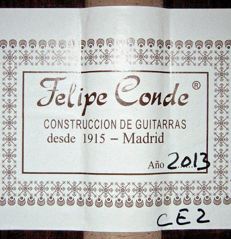 2013 Felipe Conde "CE 2" CD/CO