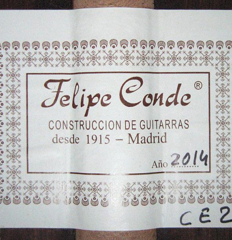 2014 Felipe Conde "CE 2" CD/CO