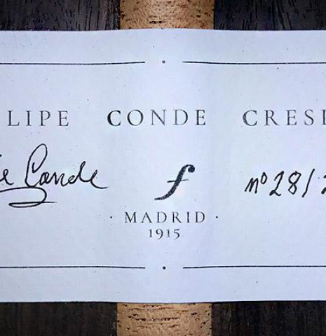 2019 Felipe Conde Crespo CD/GE