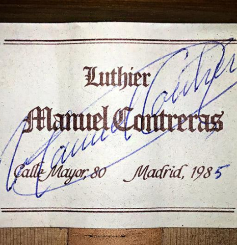1985 Manuel Contreras "Double Top" CD/CSAR