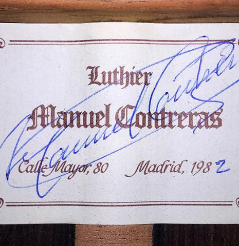 1982 Manuel Contreras SP/CSAR