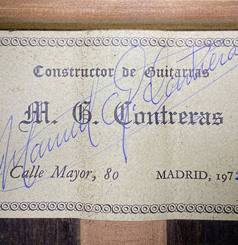 1972 Manuel Contreras CD/CSAR