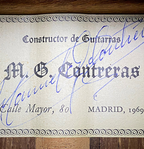 1969 Manuel Contreras SP/CSAR