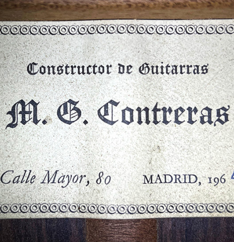 1964 Manuel Contreras SP/PF
