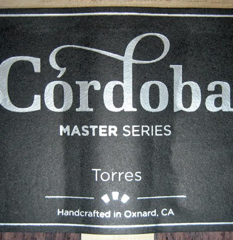 Cordoba Guitars Master Series "Torres" SP/IN