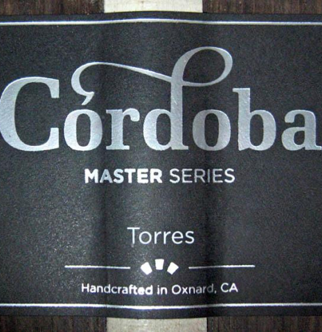 Cordoba Guitars Master Series "Torres" SP/IN