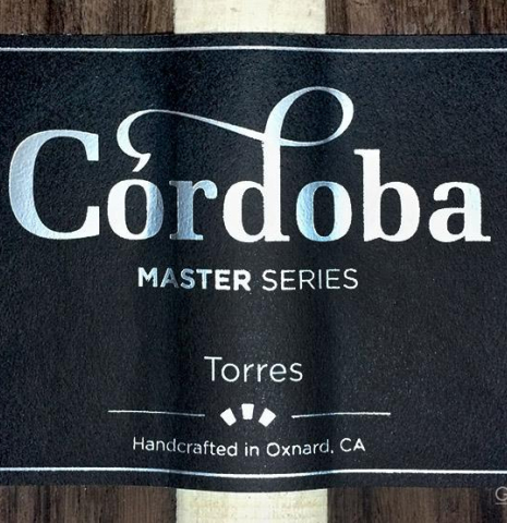 Cordoba Guitars Master Series "Torres" SP/IN