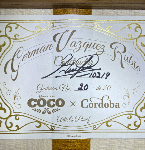 2020 Disney•Pixar Coco x Cordoba Replica SP/MP
