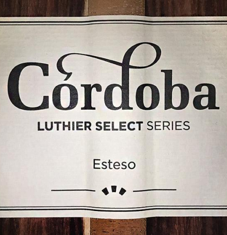 Cordoba Luthier Select Series &quot;Esteso&quot; SP/PF