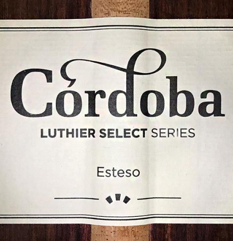 Cordoba Luthier Select Series "Esteso" CD/PF