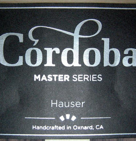 Cordoba Guitars Master Series "Hauser" SP/IN