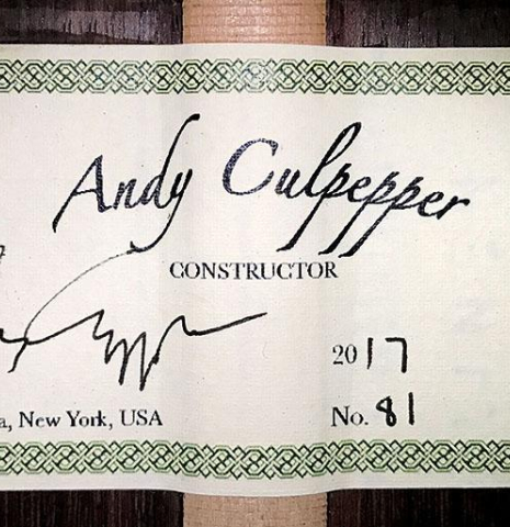 2017 Andy Culpepper CD/IN