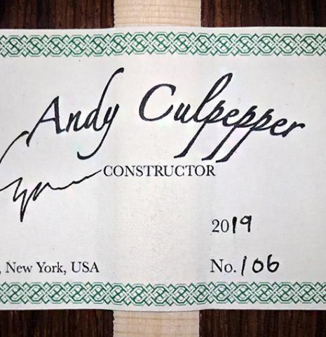 2019 Andy Culpepper CD/CSAR