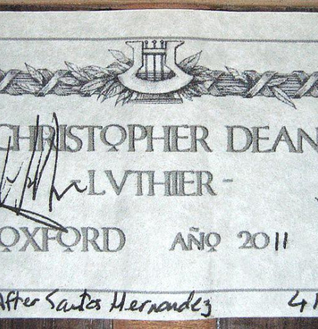 2011 Christopher Dean "Santos Hernandez" SP/IN