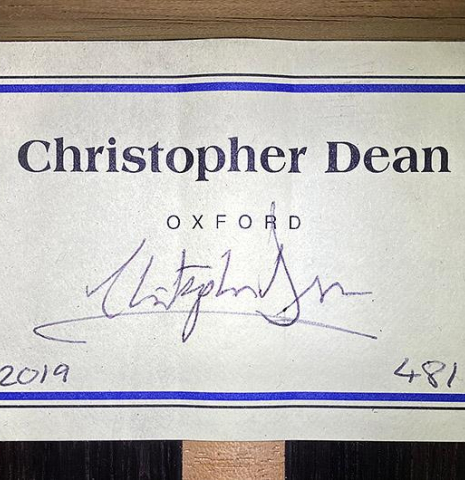 2019 Christopher Dean SP/CSAR