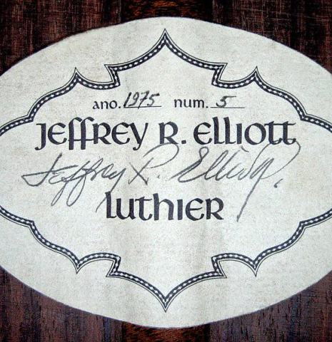 1975 Jeffrey Elliott SP/IN