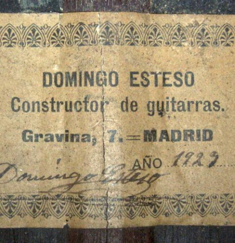 1929 Domingo Esteso SP/CSAR (ex Juan Mercadal)