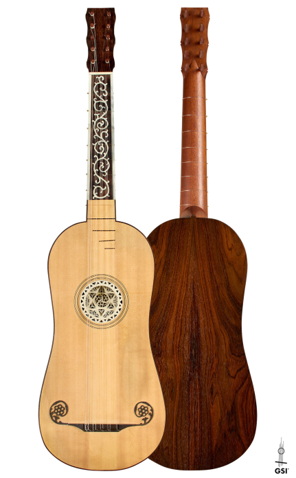 2007 Lucian Faria "Baroque Guitar" SP/CSAR