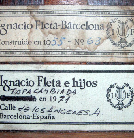 1955/1971 Ignacio Fleta CD/IN