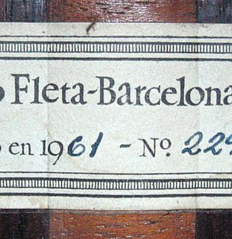 1961 Ignacio Fleta SP/IN